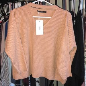 Cropped sweater
